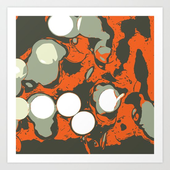 AbstractO1 Art Print
