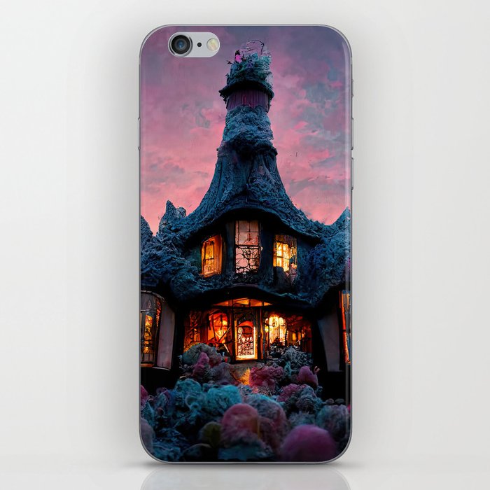 Cotton Candy House iPhone Skin