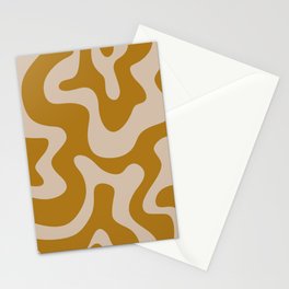 7 Abstract Swirl Shapes 220711 Valourine Digital Design Stationery Card