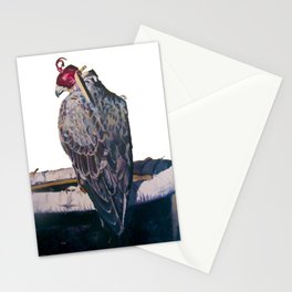 Gyrfalcon - falcon painting Stationery Cards