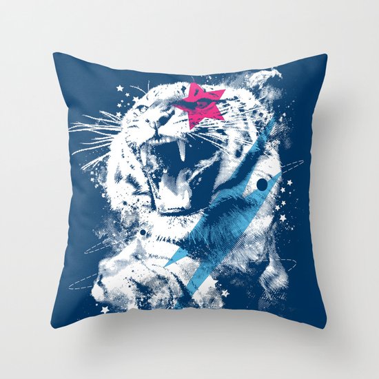 Rock Star Throw Pillow