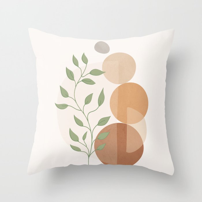 Abstract Rock Geometry 19 Throw Pillow