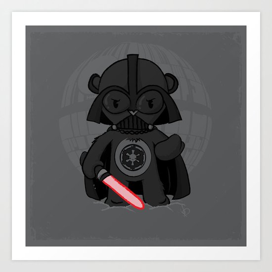 Care Vader Art Print