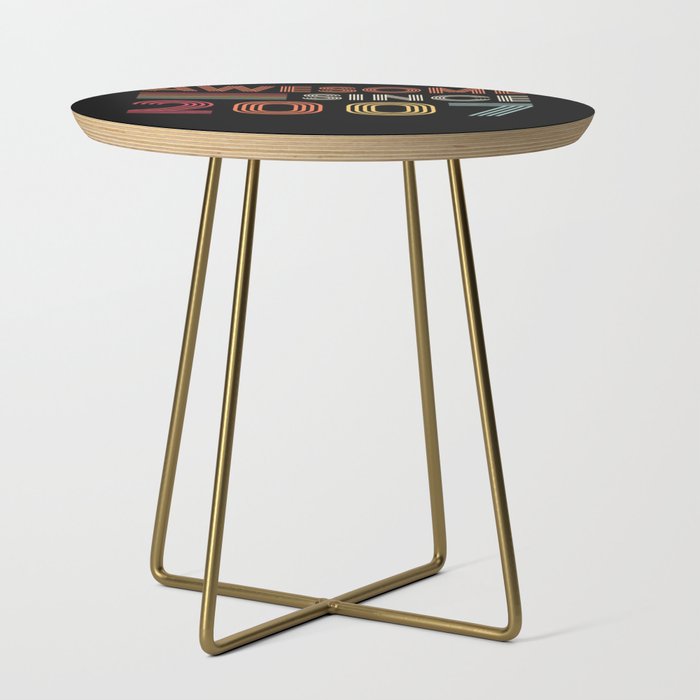 Awesome Since 2007 Birthday Retro Side Table