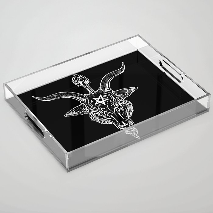 Baphomet Black Phillip Acrylic Tray