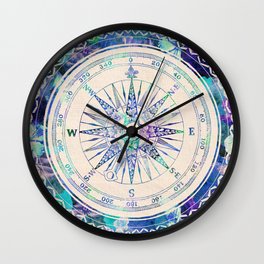 Follow Your Own Path Wall Clock