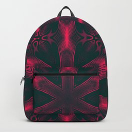 Vampiric Vibes Backpack | Psychedelic, Techno, Dracula, Lsd, Halloween, Goth, Cyber, Sacredgeometry, Graphicdesign, Trippy 