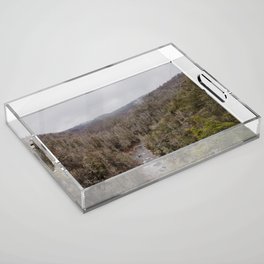 mountain trail in the mountains	 Acrylic Tray