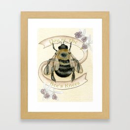 The Bees Knees Framed Art Print
