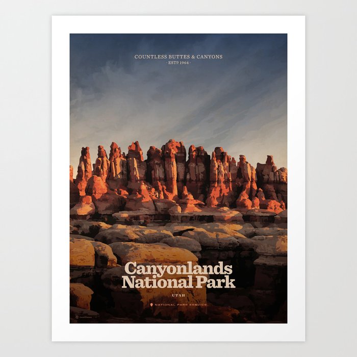 Canyonlands National Park Art Print
