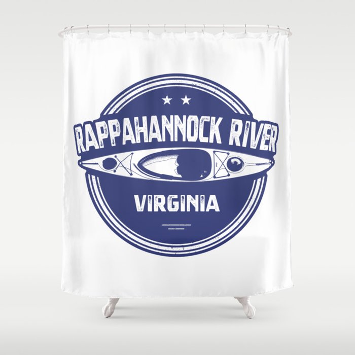 Rappahannock River Virginia Shower Curtain