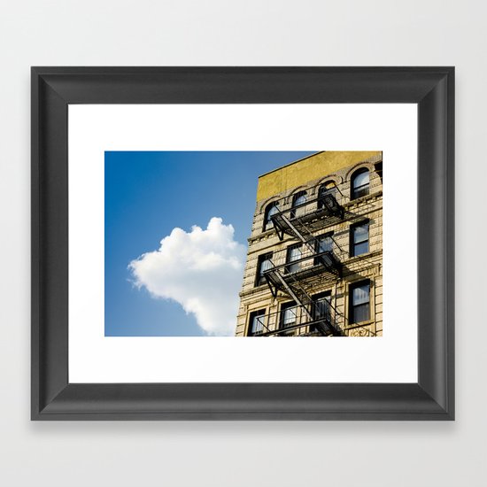 Sunday morning Framed Art Print
