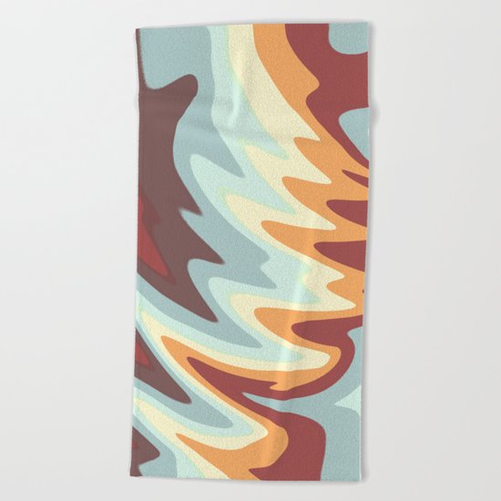 Abstract painting 155 Beach Towel
