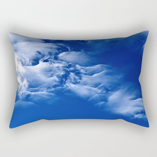 Dark blue sky Rectangular Pillow