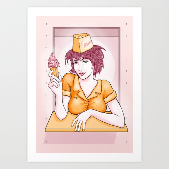 Ice Cream Art Print