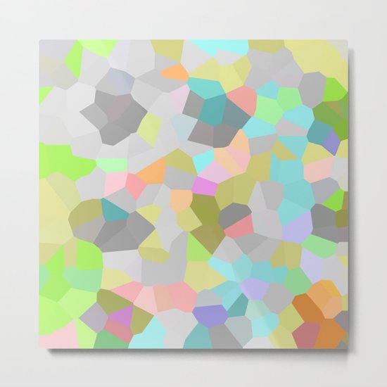 Crystallize 9 Metal Print