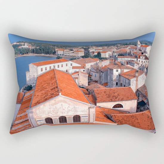 Roofs Rectangular Pillow