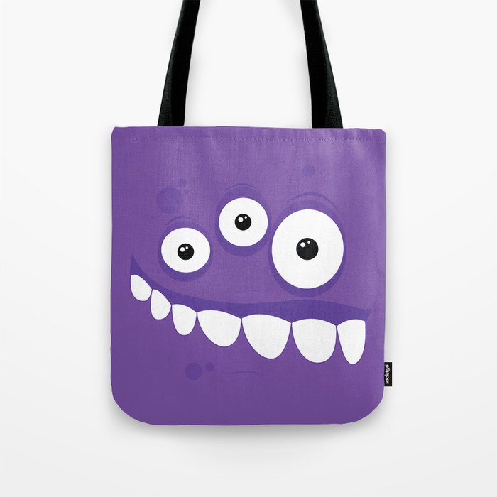 Psychos - Crazy Monsters (Purple) Tote Bag
