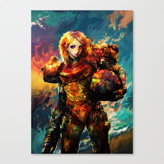 Samus Canvas Print