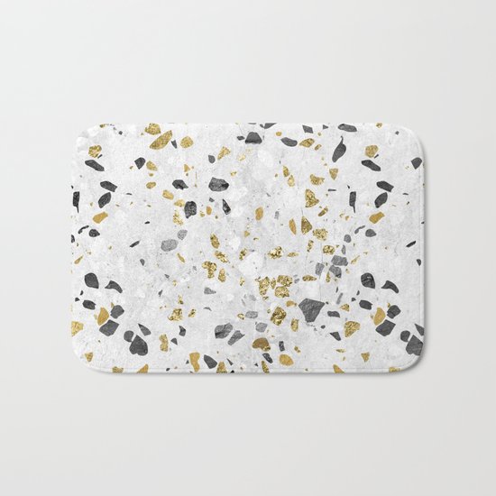 Glitter and Grit Bath Mat