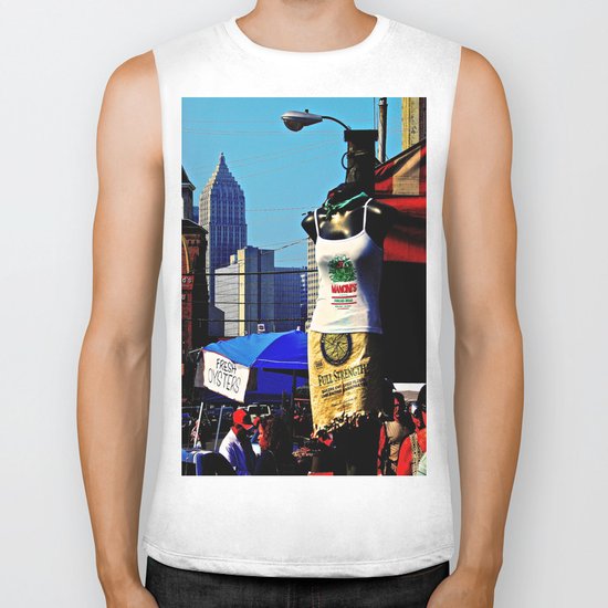 Strip District Model Biker Tank