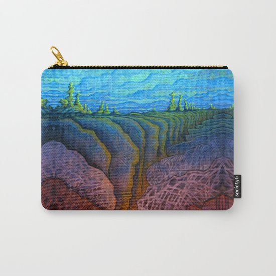 deep fracture Carry-All Pouch
