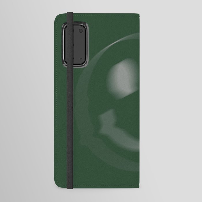 Glitch - Green Android Wallet Case
