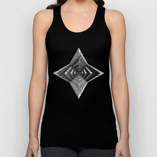 Time vs. Monolith Unisex Tank Top