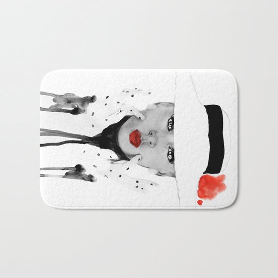 girl jazz 3 Bath Mat