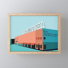 Union Market Washington D.C. Framed Mini Art Print