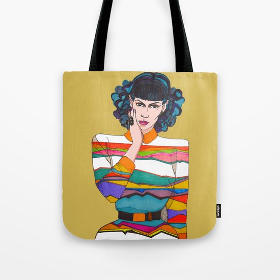 What is she thinking? Tote Bag