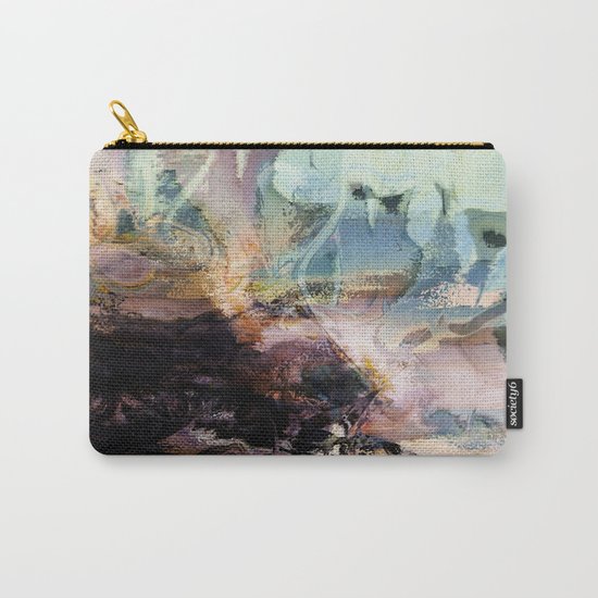 Morning Seashore Abstract Carry-All Pouch