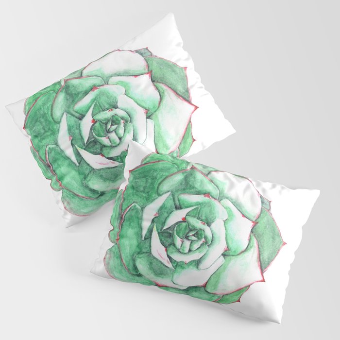 Succulent Pillow Sham