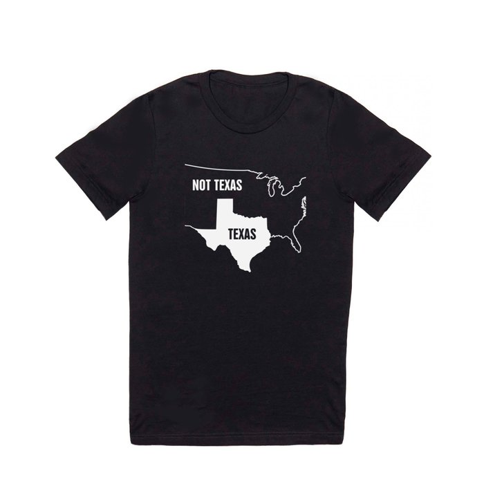 Funny Texas & United States Design T Shirt by Maroon Boy | Society6