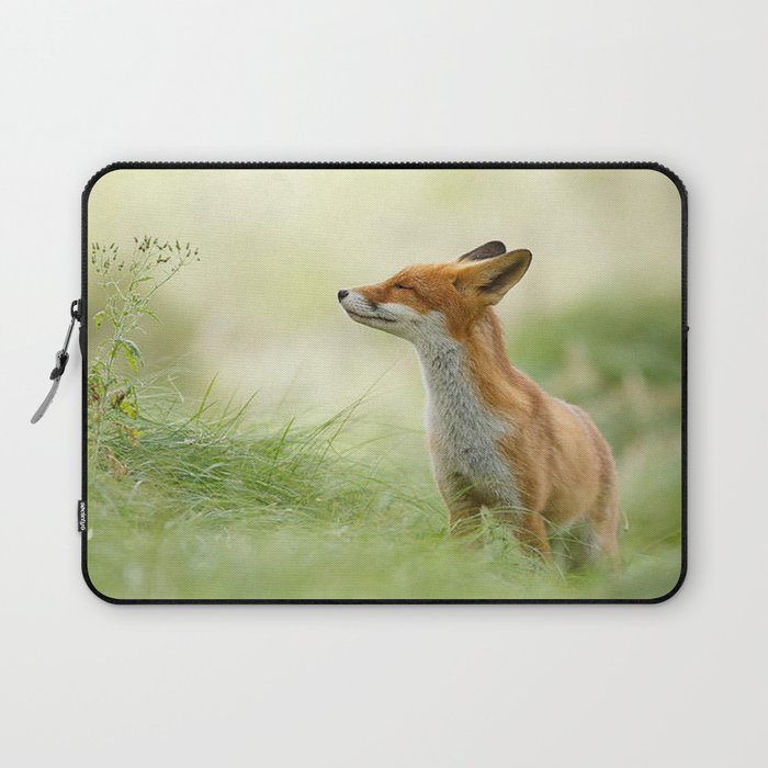 fox in forest Laptop Sleeve