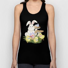 White Rabbit and Easter Friends Tank Top