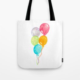 Balloons Painting Tote Bag