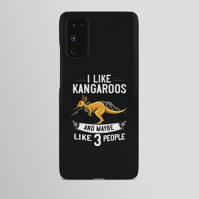 Kangaroo Red Australia Animal Funny Android Case