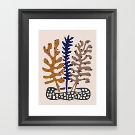 Plant Composition III Framed Art Print