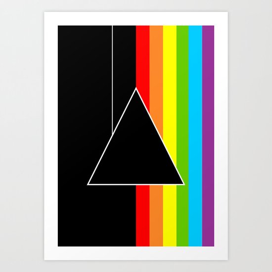 Tribute Pink Floyd | Dark Side Of The Moon Art Print