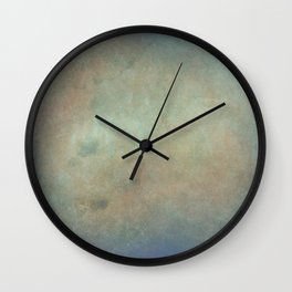 Old Blue Wall Clock