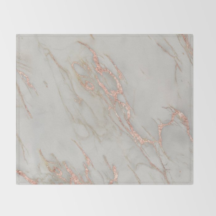 Blush Pink Throw Blanket Delectable Marble Rose Gold Marble Metallic Blush Pink Throw Blanket By Blush Pink Throw Blanket Delectable Marble Rose Gold Marble Metallic Blush Pink Throw Blanket By