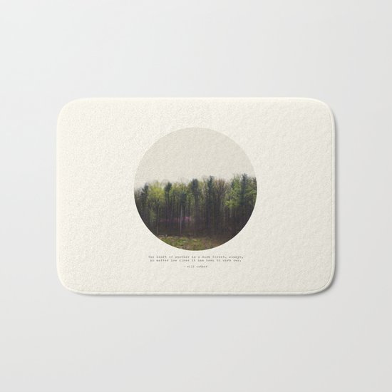 Dark Forest Bath Mat