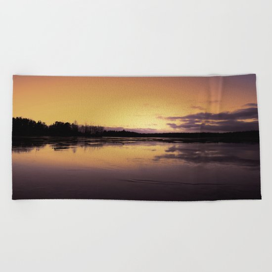 The Radiant Beauty of Nature Beach Towel