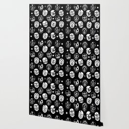 Máscaras (Black & White) Wallpaper