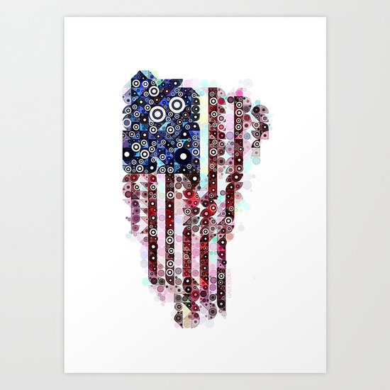 :: Star Spangled Banner :: Art Print