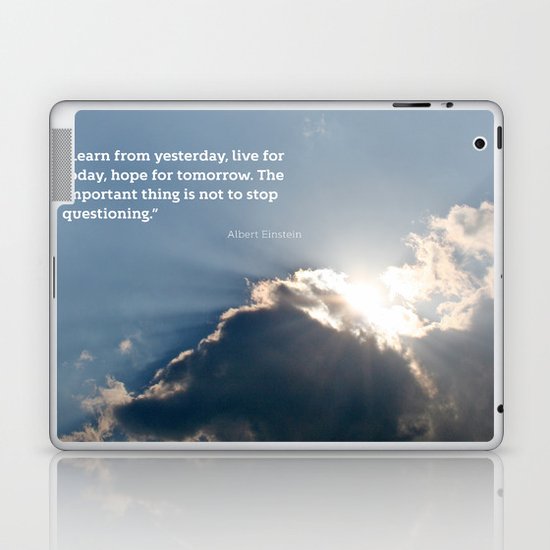 Live for today Laptop & iPad Skin