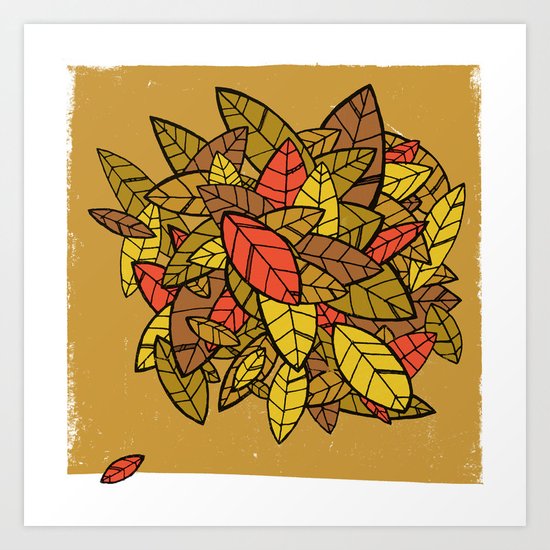 Autumn Memories Art Print