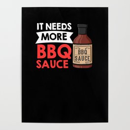 BBQ Sauce Barbeque Recipes Korean Barbecue Keto Poster