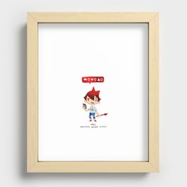 Haters Recessed Framed Print